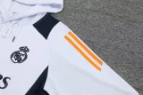 24-25 Real Madrid Hoodie Sweatshirt Set Soccer Jacket
