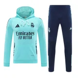 24-25 Real Madrid Hoodie Sweatshirt Set Soccer Jacket