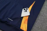 24-25 Real Madrid Hoodie Sweatshirt Set Soccer Jacket