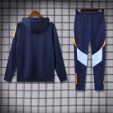 24-25 Real Madrid Hoodie Sweatshirt Set Soccer Jacket