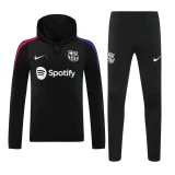 24-25 Barcelona Hoodie Sweatshirt Set Soccer Jacket