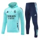 24-25 Real Madrid Hoodie Sweatshirt Set Soccer Jacket