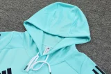 24-25 Real Madrid Hoodie Sweatshirt Set Soccer Jacket