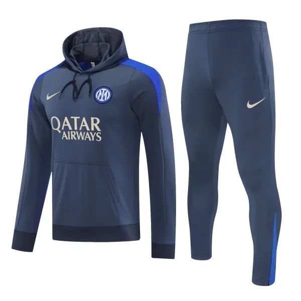 24-25 Inter milan Hoodie Sweatshirt Set Soccer Jacket