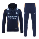 24-25 Real Madrid Hoodie Sweatshirt Set Soccer Jacket