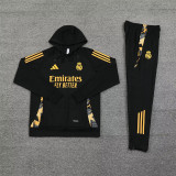 24-25 Real Madrid Hoodie Sweatshirt Set Soccer Jacket
