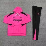 24-25 Chelsea Hoodie Sweatshirt Set Soccer Jacket