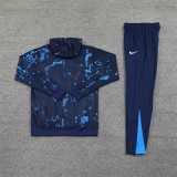 24-25 Chelsea Hoodie Sweatshirt Set Soccer Jacket