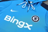 24-25 Chelsea Hoodie Sweatshirt Set Soccer Jacket
