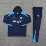 24-25 Chelsea Hoodie Sweatshirt Set Soccer Jacket