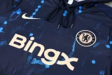 24-25 Chelsea Hoodie Sweatshirt Set Soccer Jacket