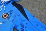 24-25 Chelsea Hoodie Sweatshirt Set Soccer Jacket