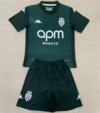 24-25 AS Monaco FC Away Set.Jersey & Short High Quality