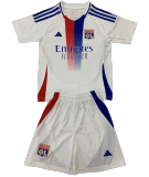 24-25 Olympique Lyonnais home Set.Jersey & Short High Quality