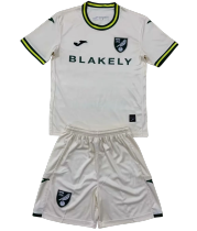 24-25 Norwich City Third Away Set.Jersey & Short High Quality