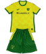 24-25 Norwich City home Set.Jersey & Short High Quality