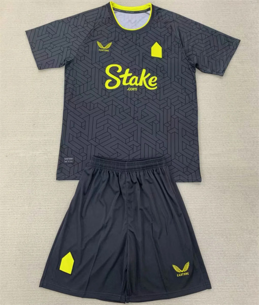 24-25 Everton Away Set.Jersey & Short High Quality