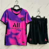 20-21 Paris Saint-Germain Fourth Away (Retro Jersey) Set.Jersey & Short High Quality