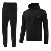 2025 AD (black) Jacket and cap set training suit Thailand Qualit