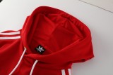2025 AD (red) Jacket and cap set training suit Thailand Qualit
