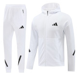 2025 AD (white) Jacket and cap set training suit Thailand Qualit