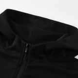 2025 AD (black) Jacket and cap set training suit Thailand Qualit