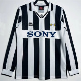 Long sleeve 95-97 Juventus FC home Retro Jersey Thailand Quality