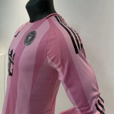 Long sleeve 25-26 Inter Miami CF home Player Version Thailand Quality