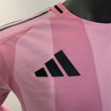 Long sleeve 25-26 Inter Miami CF home Player Version Thailand Quality
