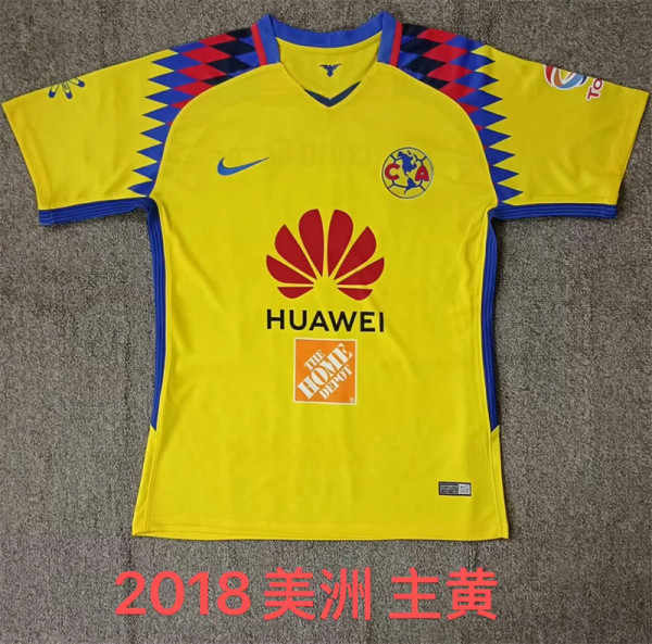 2018 Club América home Retro Jersey Thailand Quality