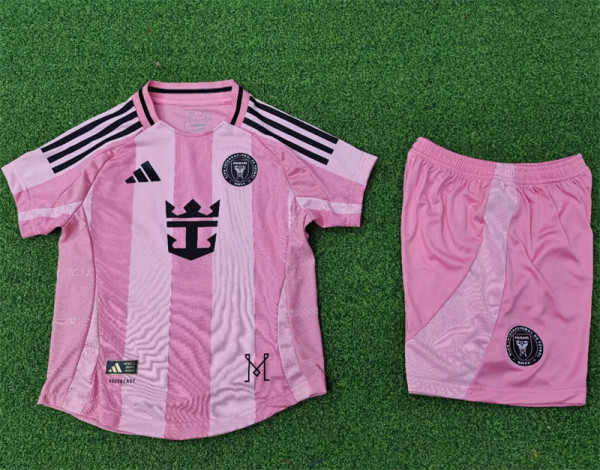 Player Version  Kids kit 25-26 Inter Miami CF home Thailand Quality