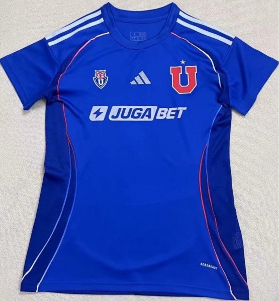 25-26 Universidad de Chile home Women Jersey Thailand Quality