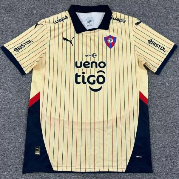 25-26 Cerro Porteno Away Fans Version Thailand Quality
