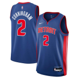 23 活塞 Detroit Pistons City Edition:CUNNINGHAM  2#