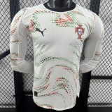 Long sleeve 2025 Portugal Away Player Version Thailand Quality