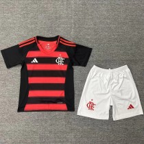 Kids kit 25-26 Flamengo home Thailand Quality