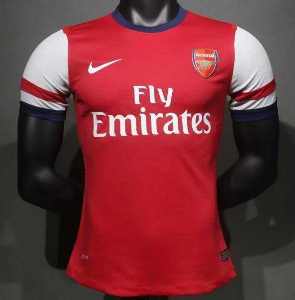 Player Version 12-13 Arse home Retro Jersey Thailand Quality