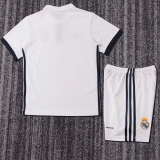 Kids kit 16-17 Real Madrid home (Retro Jersey) Thailand Quality