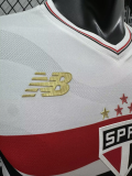 25-26 Sao Paulo home Player Version Thailand Quality
