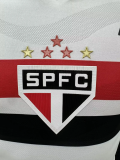 25-26 Sao Paulo home Player Version Thailand Quality