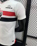 25-26 Sao Paulo home Player Version Thailand Quality