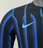 Long sleeve 25-26 Inter milan home Player Version Thailand Quality