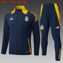 2024 Argentina (royal blue) Jacket  Adult Sweater tracksuit set