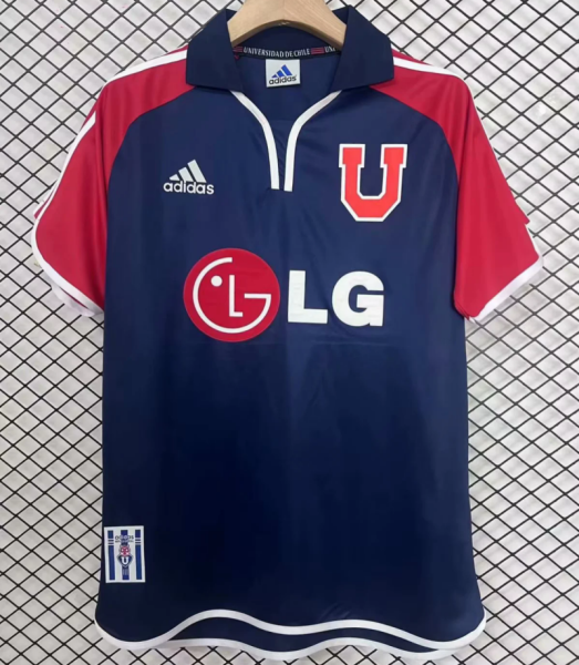 01-02 Universidad de Chile home Retro Jersey Thailand Quality
