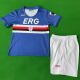 Kids kit 90-91 Sampdoria home (Retro Jersey) Thailand Quality