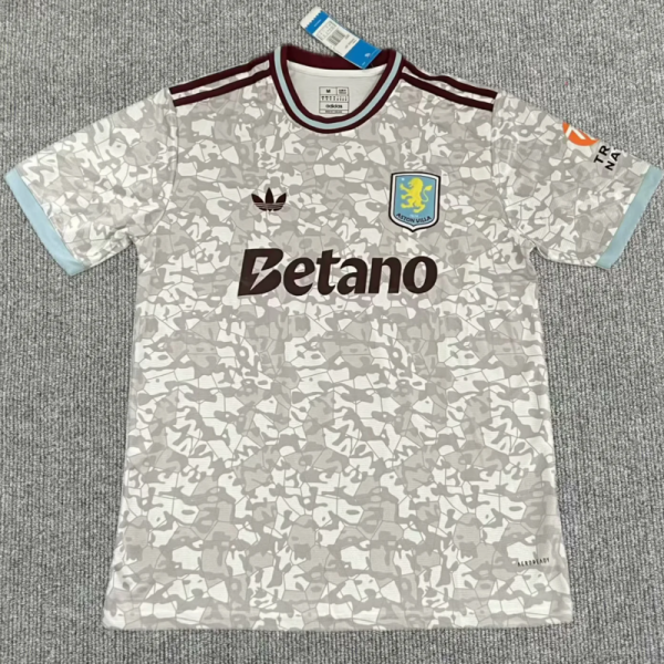 25-26 Aston Villa Away Fans Version Thailand Quality
