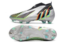 AD Falcons 22+ Grey Orchid Blades Full Knit Laceless FG Football Shoes for football soccer