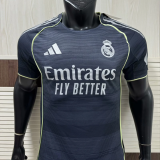 25-26 Real Madrid Away Player Version Thailand Quality