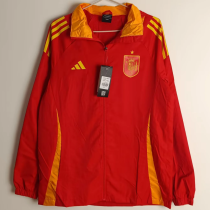 2025 Spain Windbreaker Soccer Jacket