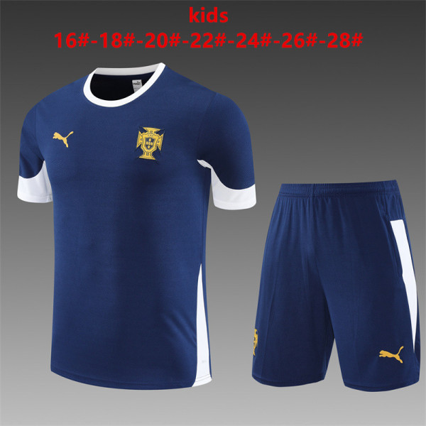 Kids kit 2025 Portugal (Training clothes) Thailand Quality